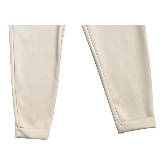EXPRESS Womens Size XS Khaki Beige Pull On High Rise Tapered Cuffed Pants - Picture 4 of 7
